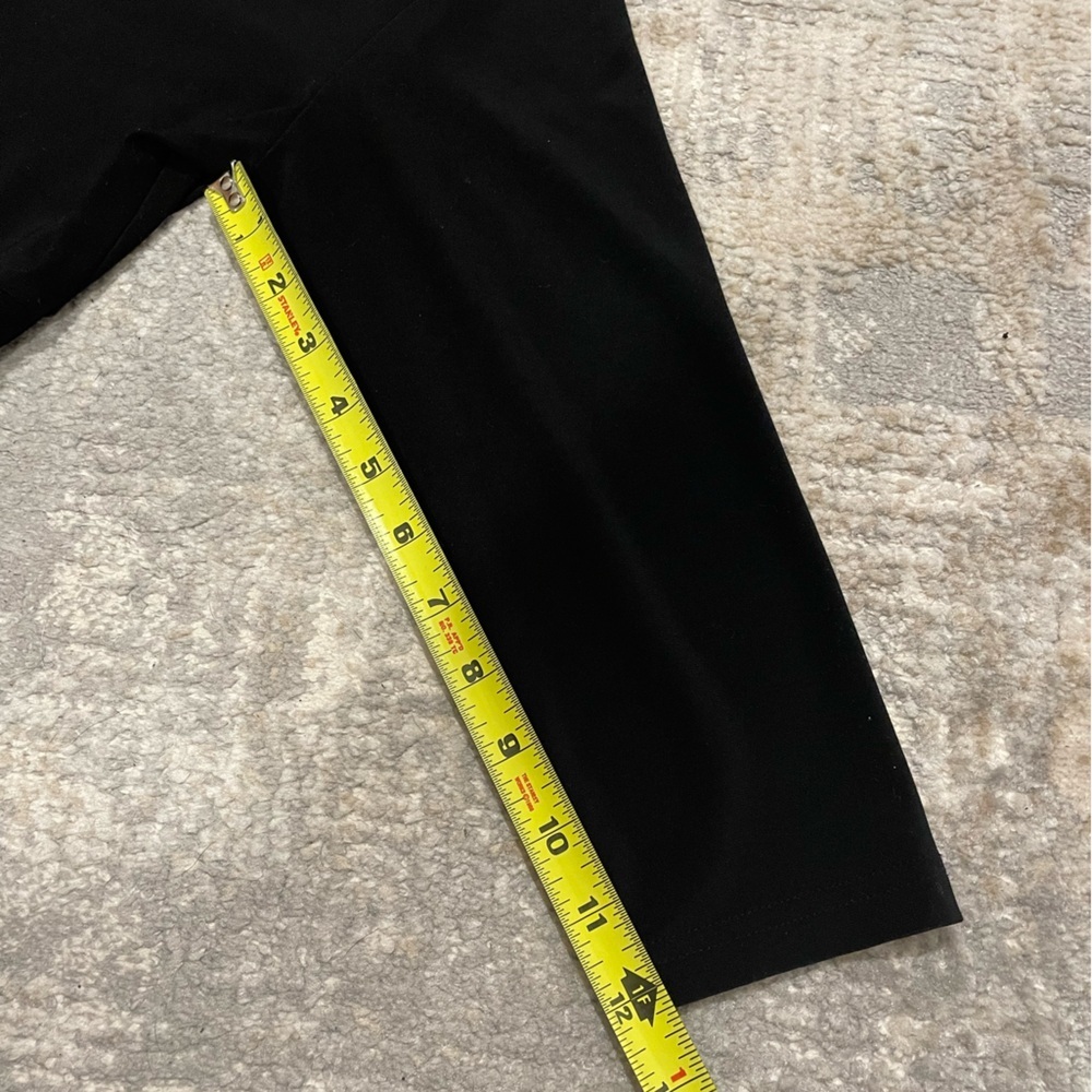 Sympli The Best Cross Wrap Black Asymmetrical Dress 3/4 Sleeve Stretchy Size 8 - Picture 10 of 10